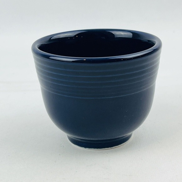Fiesta Cobalt Blue Flat Cup Only Coffee Tea Homer Laughlin HLC Fiestaware - Picture 2 of 8